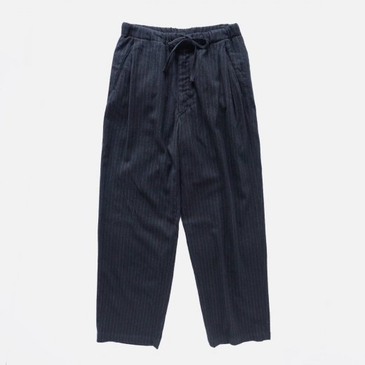 <img class='new_mark_img1' src='https://img.shop-pro.jp/img/new/icons1.gif' style='border:none;display:inline;margin:0px;padding:0px;width:auto;' />WASHED WOOL/SILK TWILL DRAWSTRING PANTS