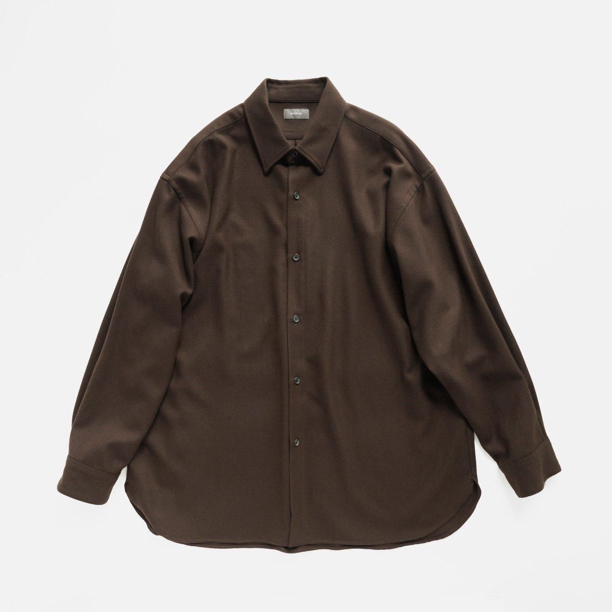 トップス WIRROW BOTANY WOOL REGULAR COLLAR SHIRT 181380499.jpg?cmsp_timestamp=