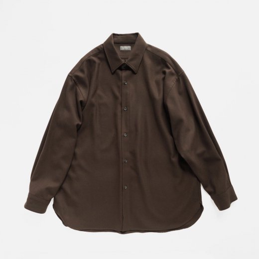 <img class='new_mark_img1' src='https://img.shop-pro.jp/img/new/icons1.gif' style='border:none;display:inline;margin:0px;padding:0px;width:auto;' />BOTANY WOOL REGULAR COLLAR SHIRT