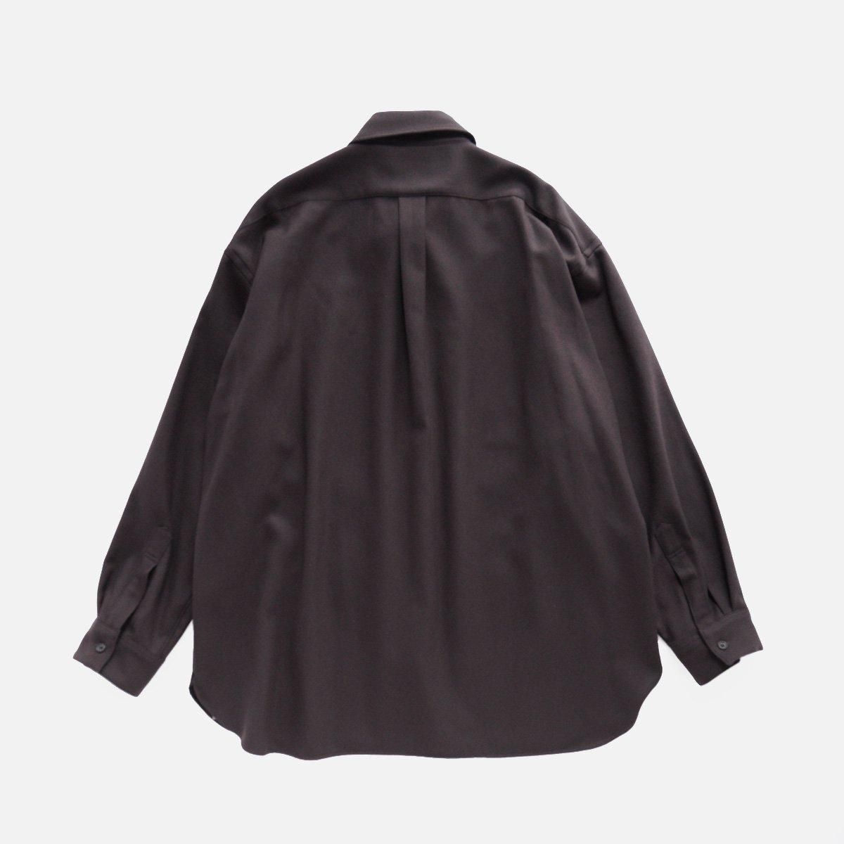 トップス WIRROW BOTANY WOOL REGULAR COLLAR SHIRT BOTANY WOOL REGULAR COLLAR SHIRT - 香川県高松市のセレクト