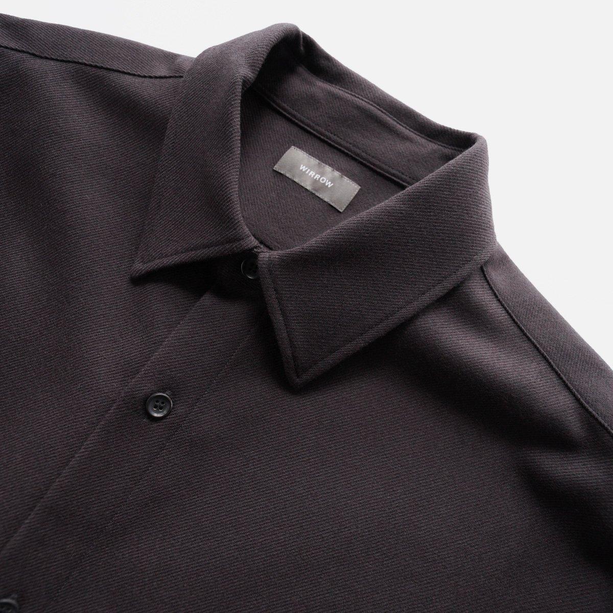 BOTANY WOOL REGULAR COLLAR SHIRT - 香川県高松市のセレクトショップ