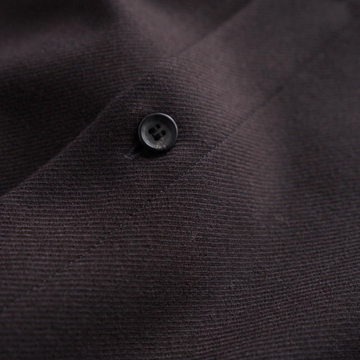 トップス WIRROW BOTANY WOOL REGULAR COLLAR SHIRT WIRROW/ Botany wool regular collar shirt(unisex ) - dieci