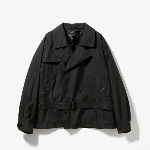 <img class='new_mark_img1' src='https://img.shop-pro.jp/img/new/icons1.gif' style='border:none;display:inline;margin:0px;padding:0px;width:auto;' />SHORT TRENCH JACKET- NYCO TWILL