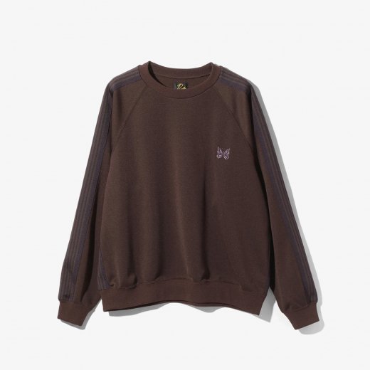 <img class='new_mark_img1' src='https://img.shop-pro.jp/img/new/icons1.gif' style='border:none;display:inline;margin:0px;padding:0px;width:auto;' />TRACK CREW NECK SHIRT - POLY SMOOTH