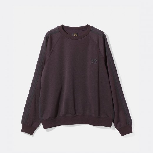 <img class='new_mark_img1' src='https://img.shop-pro.jp/img/new/icons1.gif' style='border:none;display:inline;margin:0px;padding:0px;width:auto;' />TRACK CREW NECK SHIRT - POLY SMOOTH