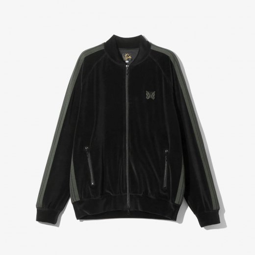 <img class='new_mark_img1' src='https://img.shop-pro.jp/img/new/icons1.gif' style='border:none;display:inline;margin:0px;padding:0px;width:auto;' />R.C. TRACK JACKET - C/PE VELOUR