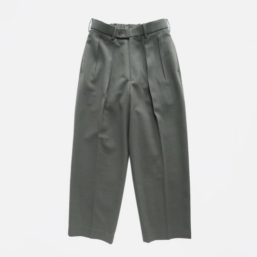 <img class='new_mark_img1' src='https://img.shop-pro.jp/img/new/icons1.gif' style='border:none;display:inline;margin:0px;padding:0px;width:auto;' />ORGANIC WOOL SURVIVAL CLOTH DOUBLE PLEATED TROUSERS