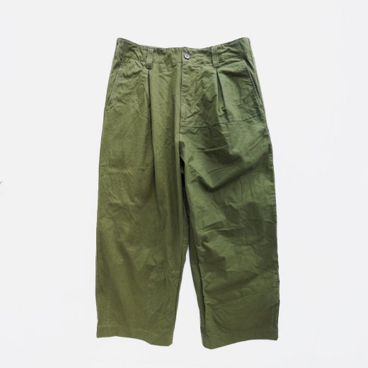 <img class='new_mark_img1' src='https://img.shop-pro.jp/img/new/icons1.gif' style='border:none;display:inline;margin:0px;padding:0px;width:auto;' />MILITARY TENT WIDE TROUSERS (M)