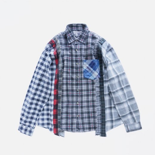 <img class='new_mark_img1' src='https://img.shop-pro.jp/img/new/icons1.gif' style='border:none;display:inline;margin:0px;padding:0px;width:auto;' />FLANNEL SHIRT -> 7 CUTS WIDE SHIRT