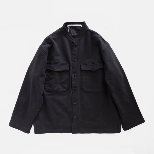 <img class='new_mark_img1' src='https://img.shop-pro.jp/img/new/icons1.gif' style='border:none;display:inline;margin:0px;padding:0px;width:auto;' />FINE LOOP BACK  / COLLARLESS SHIRT