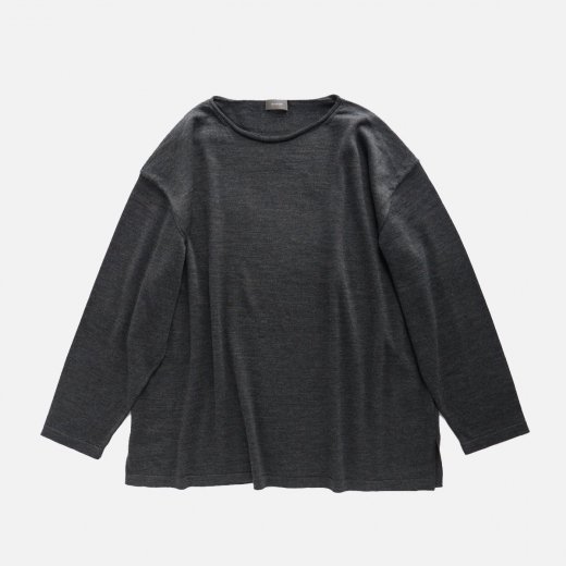 <img class='new_mark_img1' src='https://img.shop-pro.jp/img/new/icons1.gif' style='border:none;display:inline;margin:0px;padding:0px;width:auto;' />BOAT NECK KNIT PULLOVER 