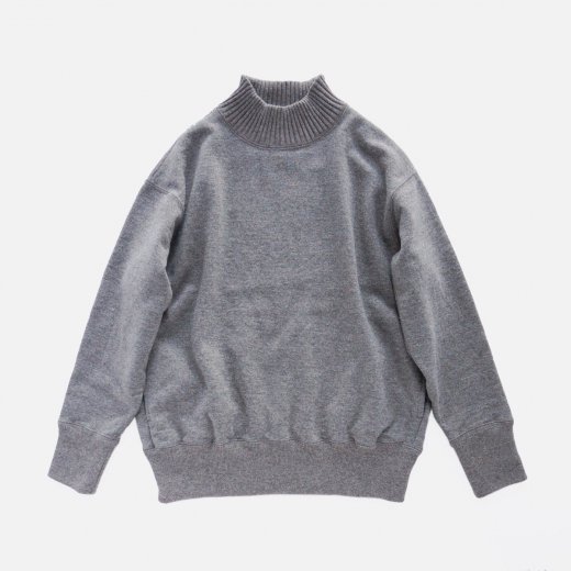 <img class='new_mark_img1' src='https://img.shop-pro.jp/img/new/icons1.gif' style='border:none;display:inline;margin:0px;padding:0px;width:auto;' />WOOL FRENCH TERRY / TURTLE NECK SWEAT SHIRT