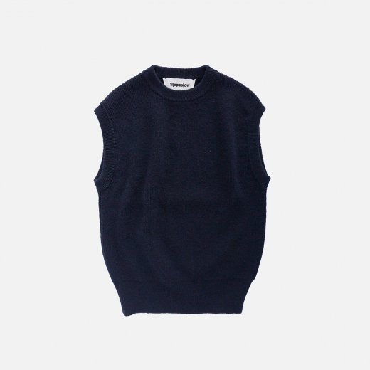 <img class='new_mark_img1' src='https://img.shop-pro.jp/img/new/icons1.gif' style='border:none;display:inline;margin:0px;padding:0px;width:auto;' />HARD TWISTED SHETLAND WOOL / CREW NECK VEST