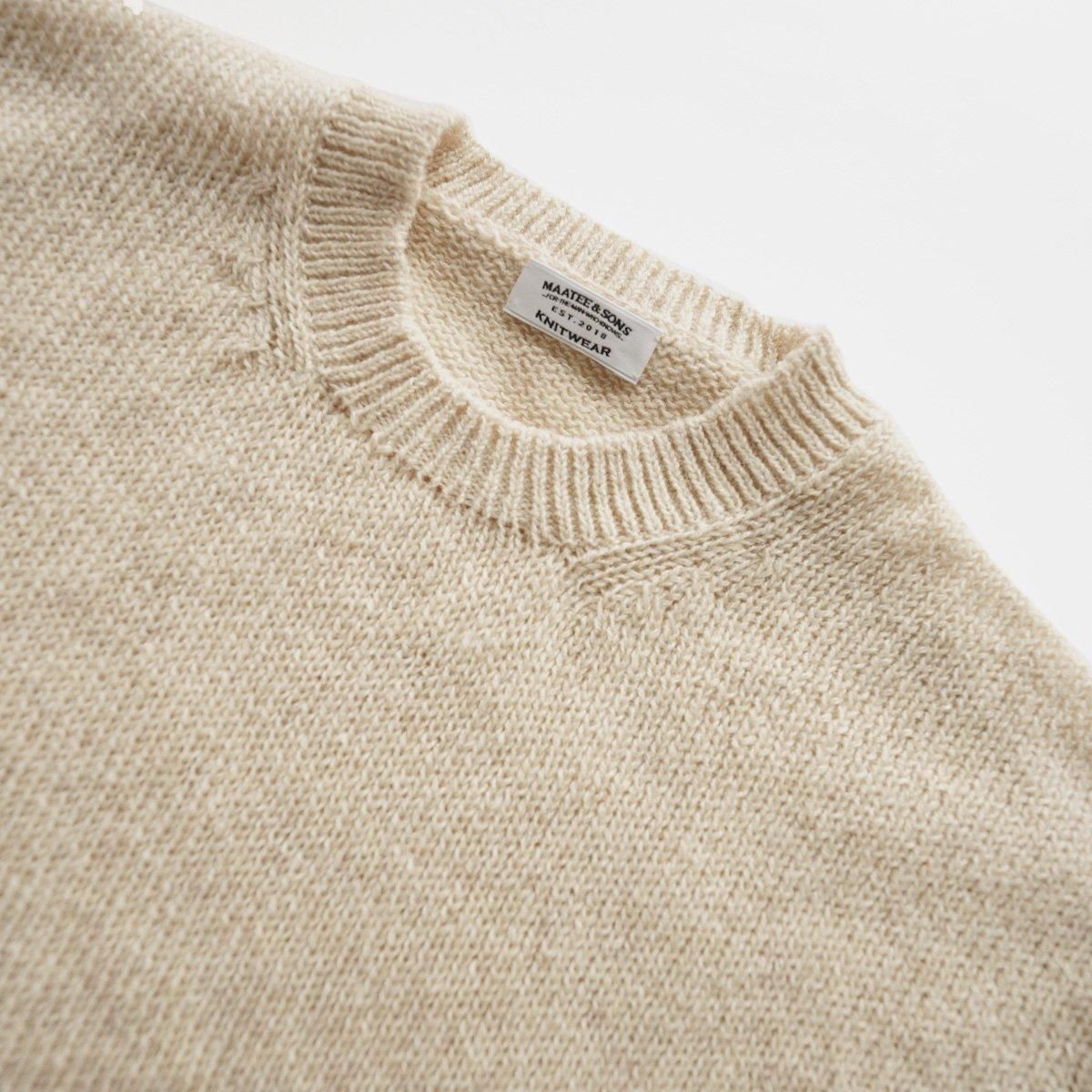 SHET 和紙 P/O SWEATER - 香川県高松市のセレクトショップ IHATOVE