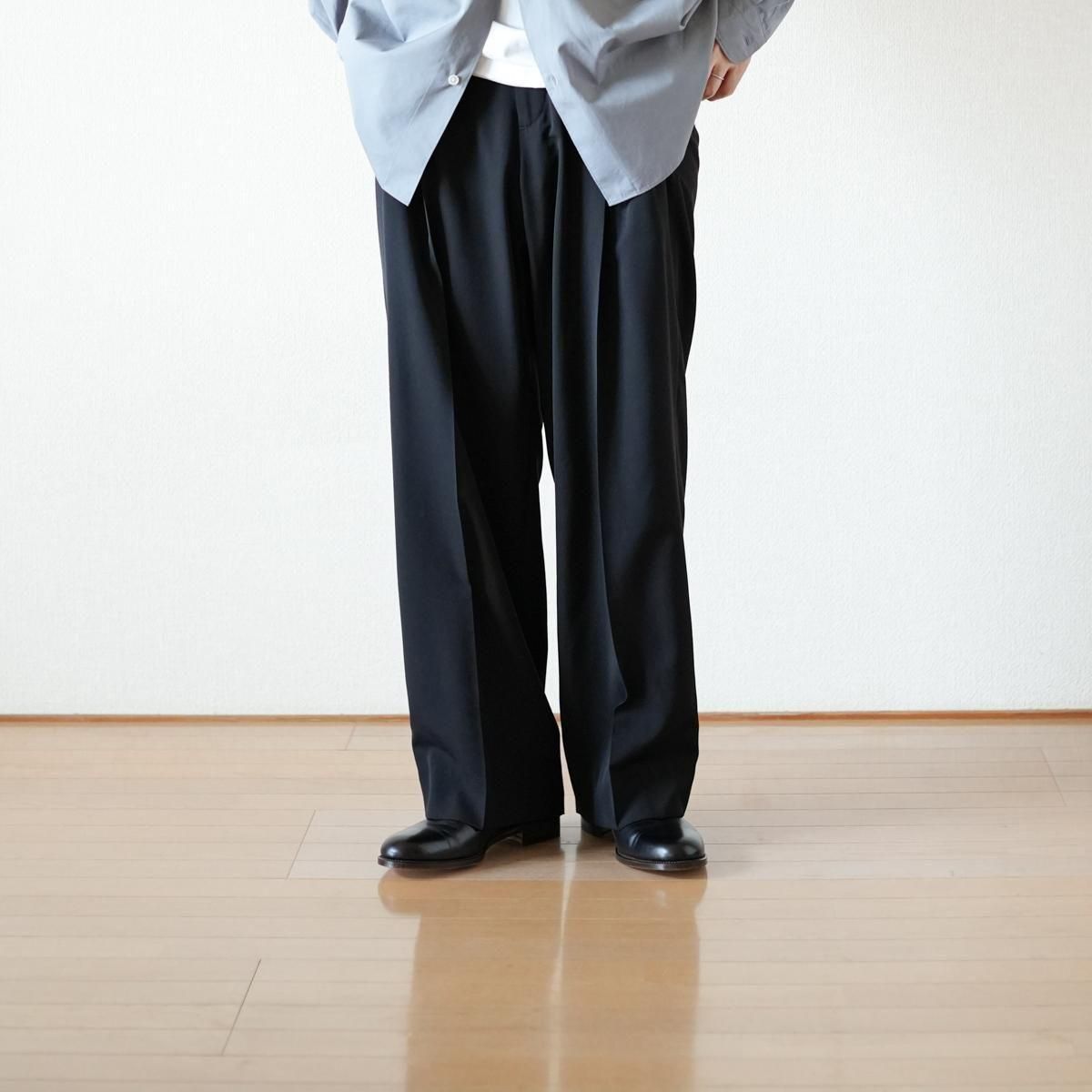 A.PRESSE 25ss Wool Trousers １ A.PRESSE 25SS Wool Trousers – Vintage Concept Store