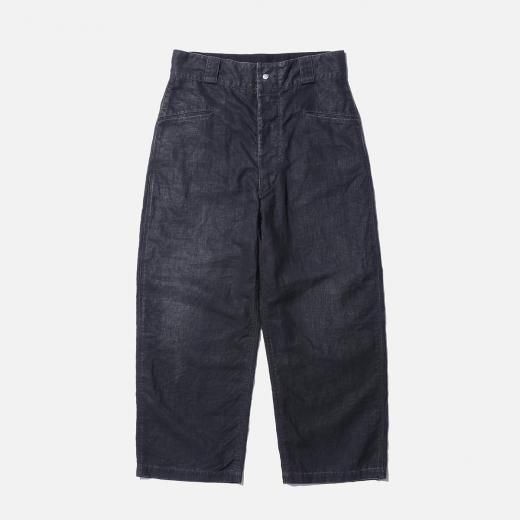 <img class='new_mark_img1' src='https://img.shop-pro.jp/img/new/icons1.gif' style='border:none;display:inline;margin:0px;padding:0px;width:auto;' />VINTAGE BLACK LINEN TROUSERS