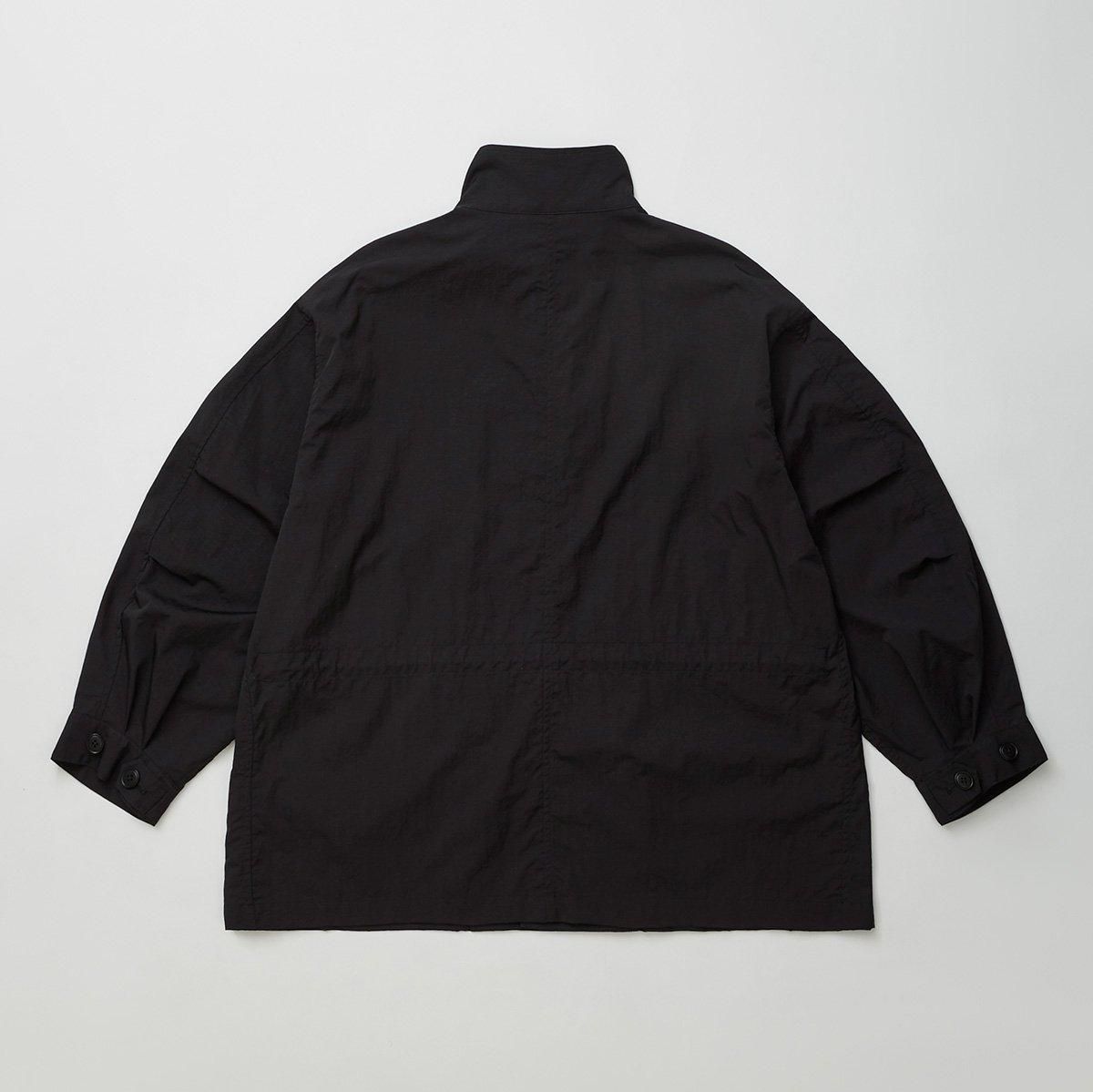 ジャケット・アウター WASHED NYLON KERSEY SHORT MIL-PARKA ULTERIOR』
