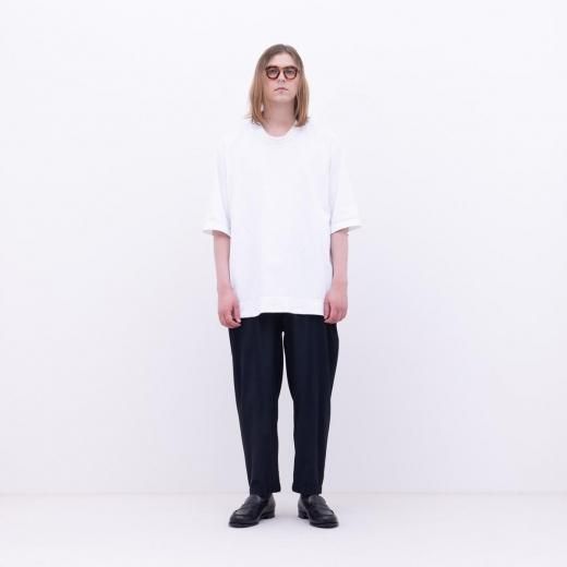 <img class='new_mark_img1' src='https://img.shop-pro.jp/img/new/icons1.gif' style='border:none;display:inline;margin:0px;padding:0px;width:auto;' />HIGH TWISTED COTTON JERSEY STITCH CUT&SEWN (OATMEAL)