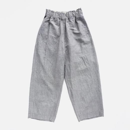 <img class='new_mark_img1' src='https://img.shop-pro.jp/img/new/icons1.gif' style='border:none;display:inline;margin:0px;padding:0px;width:auto;' />LINEN & COTTON PIN CHECK CLOTH PANTS