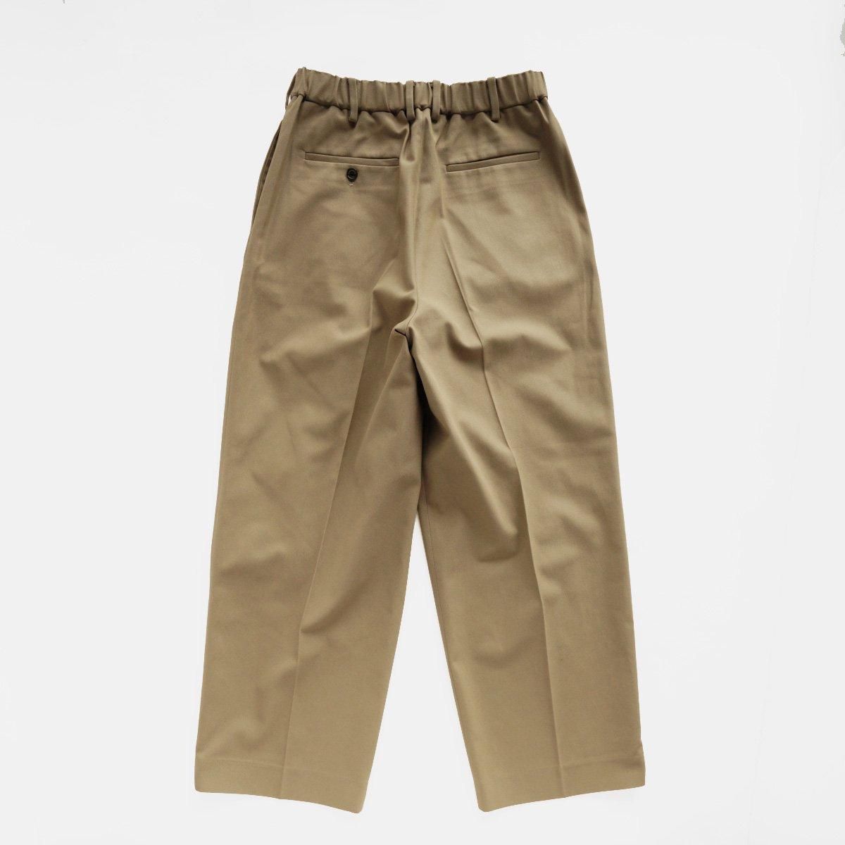 スーツ ORGANIC COTTON DOUBLE PLEATED TROUSERS MARKAWARE(マーカウェア) - DOUBLE PLEATED TROUSER