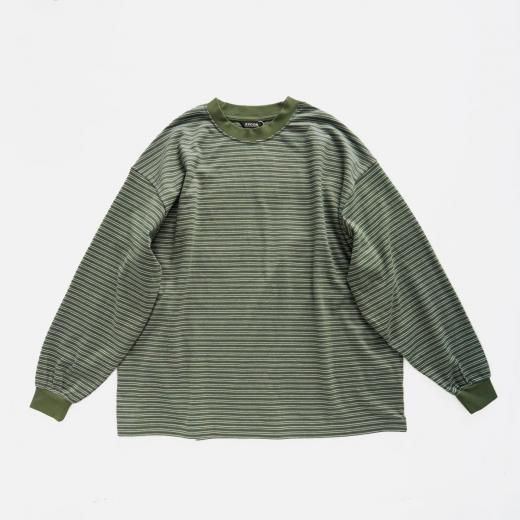 <img class='new_mark_img1' src='https://img.shop-pro.jp/img/new/icons1.gif' style='border:none;display:inline;margin:0px;padding:0px;width:auto;' />BORDER WIDE L/S T-SHIRT
