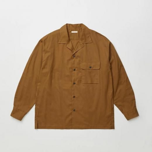 <img class='new_mark_img1' src='https://img.shop-pro.jp/img/new/icons1.gif' style='border:none;display:inline;margin:0px;padding:0px;width:auto;' />POWDERY SOFT TWILL O/C SHIRT