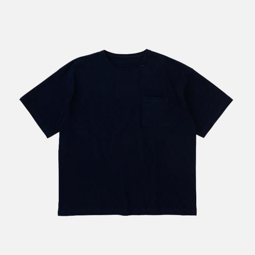 <img class='new_mark_img1' src='https://img.shop-pro.jp/img/new/icons1.gif' style='border:none;display:inline;margin:0px;padding:0px;width:auto;' />H/W INDIGO POCKET T-SHIRT