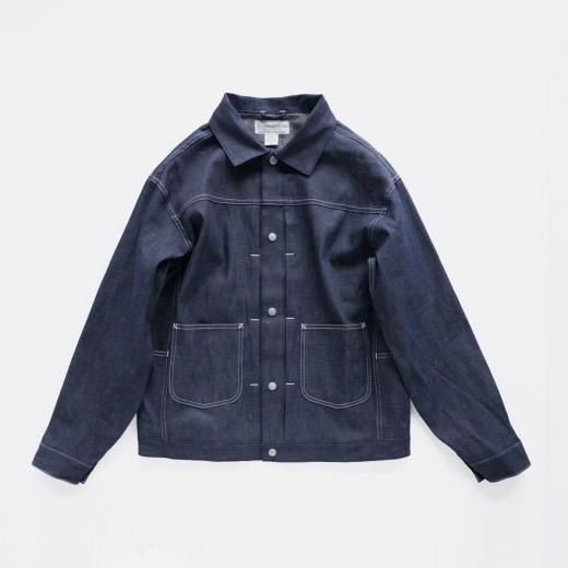<img class='new_mark_img1' src='https://img.shop-pro.jp/img/new/icons1.gif' style='border:none;display:inline;margin:0px;padding:0px;width:auto;' />GARDENER JACKET 8oz MILITARY DENIM