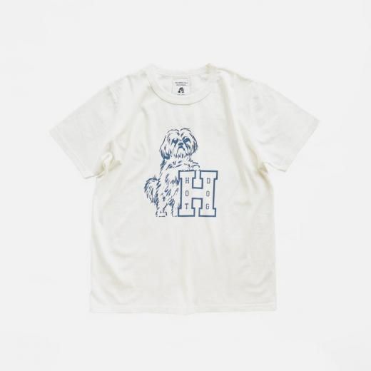 <img class='new_mark_img1' src='https://img.shop-pro.jp/img/new/icons1.gif' style='border:none;display:inline;margin:0px;padding:0px;width:auto;' />HOT DOG VINTAGE LOGO Tee designed by Hiroshi Iguchi