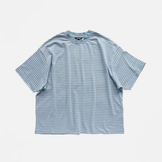 <img class='new_mark_img1' src='https://img.shop-pro.jp/img/new/icons1.gif' style='border:none;display:inline;margin:0px;padding:0px;width:auto;' />BORDER WIDE S/S T-SHIRT