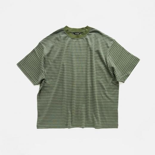 <img class='new_mark_img1' src='https://img.shop-pro.jp/img/new/icons1.gif' style='border:none;display:inline;margin:0px;padding:0px;width:auto;' />BORDER WIDE S/S T-SHIRT