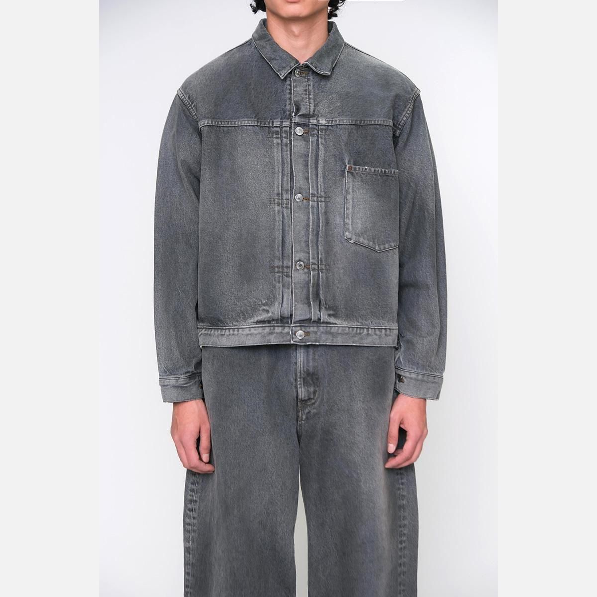 VINTAGE GRAY DENIM JACKET - 香川県高松市のセレクトショップ