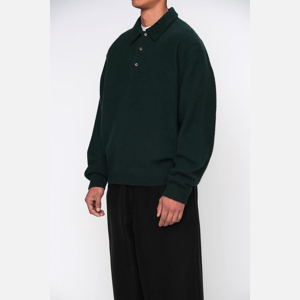 トップス Cashmere Middle Gauge Polo Collar Sweate Cashmere Middle Gauge Polo Collar Sweate