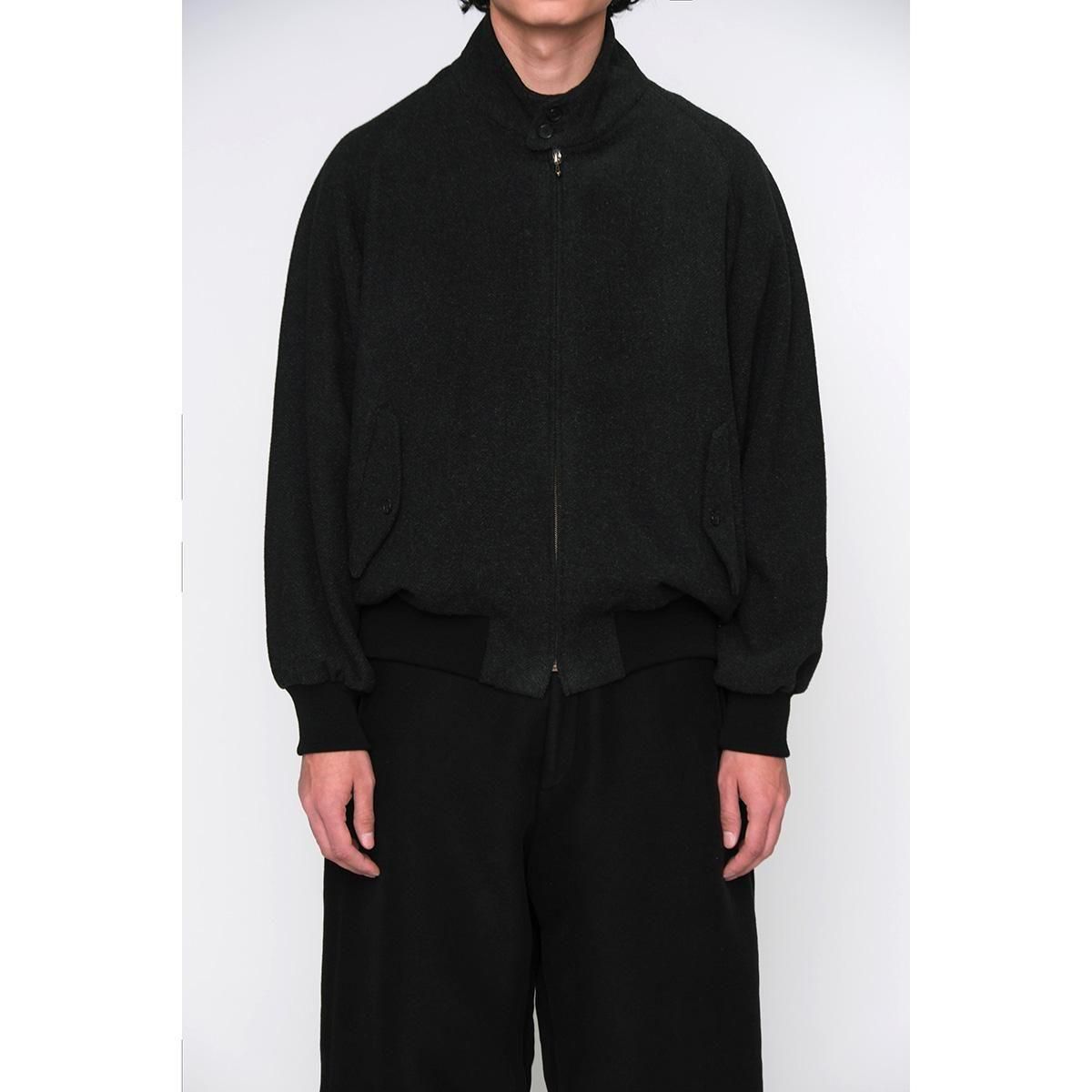 SILK CASHMERE TWEED HARRINGTON JACKET - 香川県高松市のセレクト