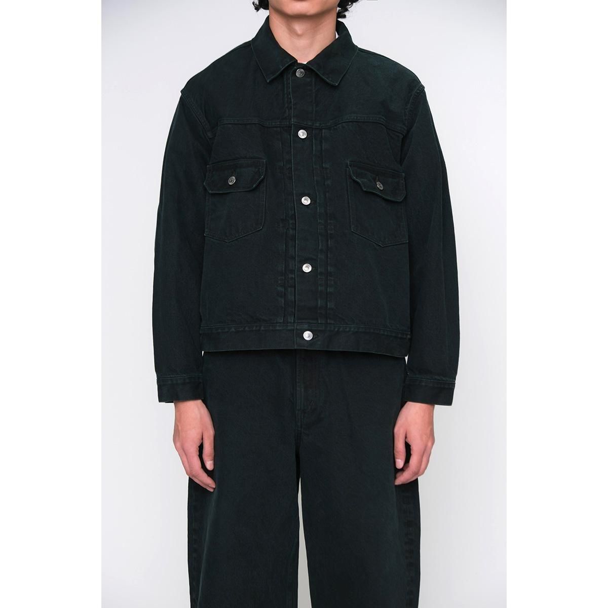 ジャケット・アウター basicks 2ND TYPE DENIM JACKET BLACK basicks 2ND TYPE DENIM JACKET BLACK