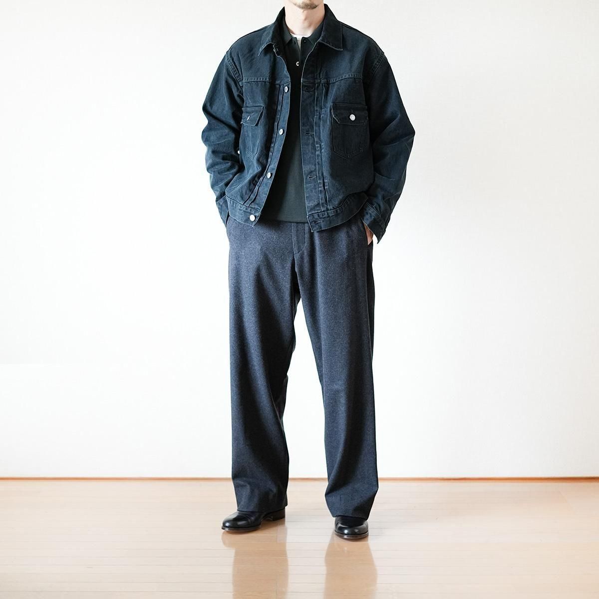 ジャケット・アウター basicks 2ND TYPE DENIM JACKET BLACK 2nd TYPE BLACK DENIM JACKET - 香川県高松市のセレクトショップ