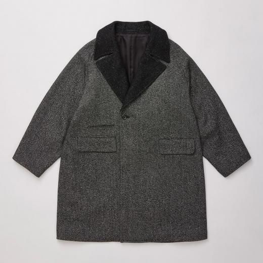 <img class='new_mark_img1' src='https://img.shop-pro.jp/img/new/icons1.gif' style='border:none;display:inline;margin:0px;padding:0px;width:auto;' />WOOL SILK KERSEY DB COAT