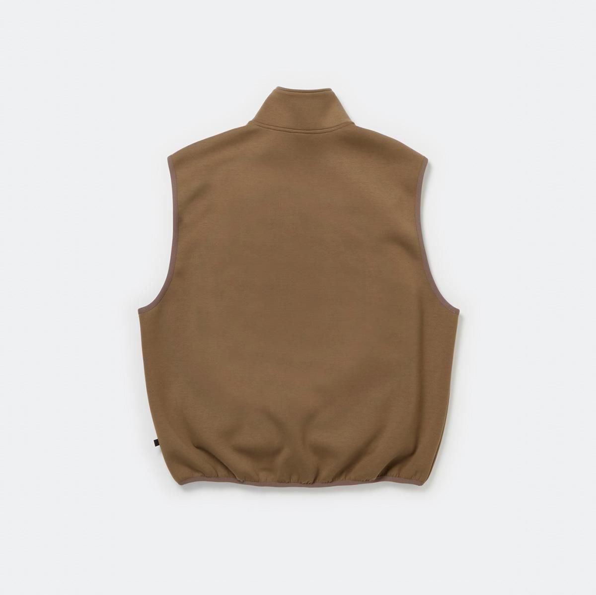 トップス TECH SCUBA KNIT STAND COLLAR VEST DAIWA PIER39 | TECH SCUBA KNIT STAND COLLAR VEST MEN