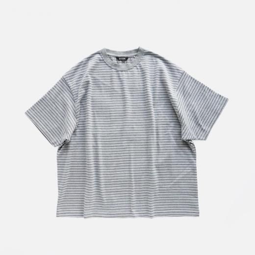 <img class='new_mark_img1' src='https://img.shop-pro.jp/img/new/icons1.gif' style='border:none;display:inline;margin:0px;padding:0px;width:auto;' />BORDER WIDE S/S T-SHIRT
