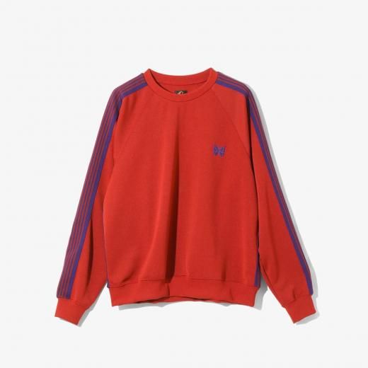 <img class='new_mark_img1' src='https://img.shop-pro.jp/img/new/icons1.gif' style='border:none;display:inline;margin:0px;padding:0px;width:auto;' />TRACK CREW NECK SHIRT - POLY SMOOTH