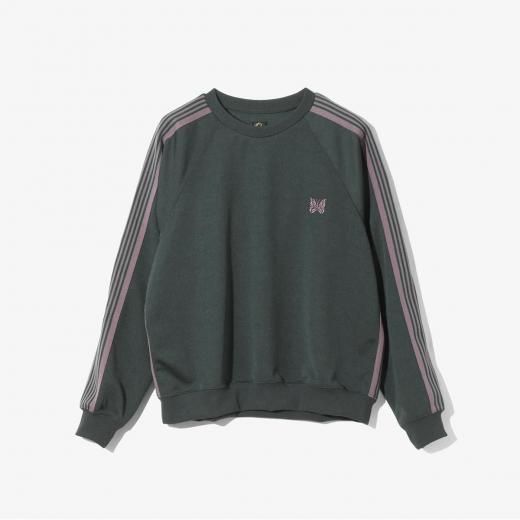<img class='new_mark_img1' src='https://img.shop-pro.jp/img/new/icons1.gif' style='border:none;display:inline;margin:0px;padding:0px;width:auto;' />TRACK CREW NECK SHIRT - POLY SMOOTH