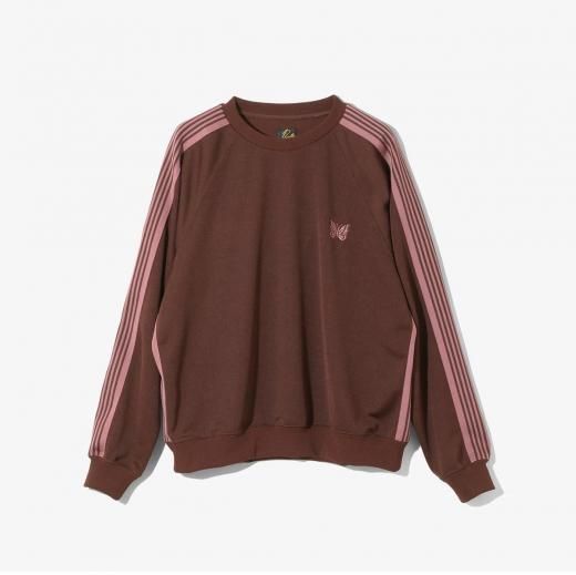 <img class='new_mark_img1' src='https://img.shop-pro.jp/img/new/icons1.gif' style='border:none;display:inline;margin:0px;padding:0px;width:auto;' />TRACK CREW NECK SHIRT - POLY SMOOTH