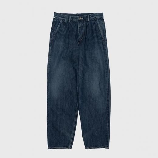 <img class='new_mark_img1' src='https://img.shop-pro.jp/img/new/icons1.gif' style='border:none;display:inline;margin:0px;padding:0px;width:auto;' />SELVAGE DENIM TWO TUCK TAPERED PANTS