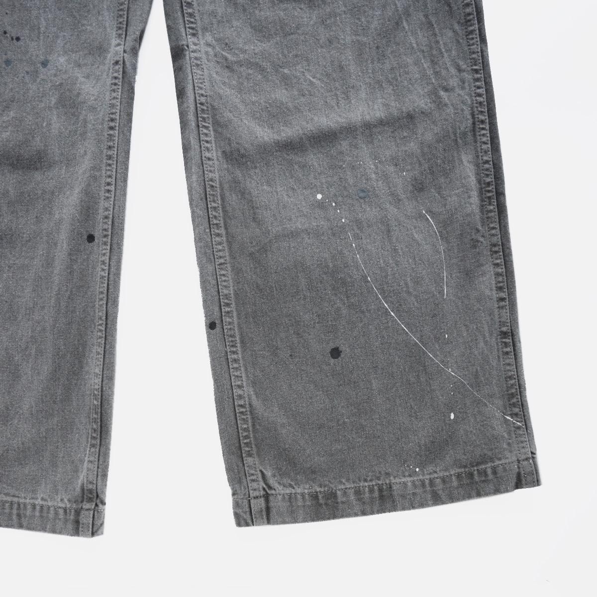 ensou. SPLASH PAINTER JEANS デニムパンツ 柿の葉