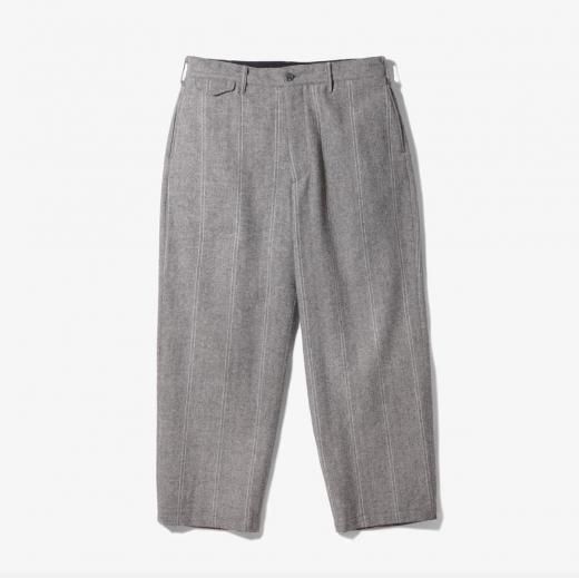 <img class='new_mark_img1' src='https://img.shop-pro.jp/img/new/icons1.gif' style='border:none;display:inline;margin:0px;padding:0px;width:auto;' />OFFICER PANT - WOOL STRIPED HB