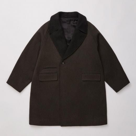 <img class='new_mark_img1' src='https://img.shop-pro.jp/img/new/icons1.gif' style='border:none;display:inline;margin:0px;padding:0px;width:auto;' />WOOL SILK KERSEY DB COAT