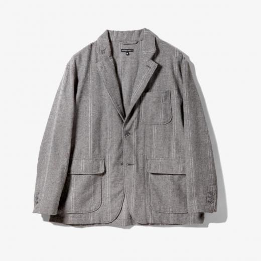 <img class='new_mark_img1' src='https://img.shop-pro.jp/img/new/icons1.gif' style='border:none;display:inline;margin:0px;padding:0px;width:auto;' />LOITER JACKET - WOOL STRIPED HB