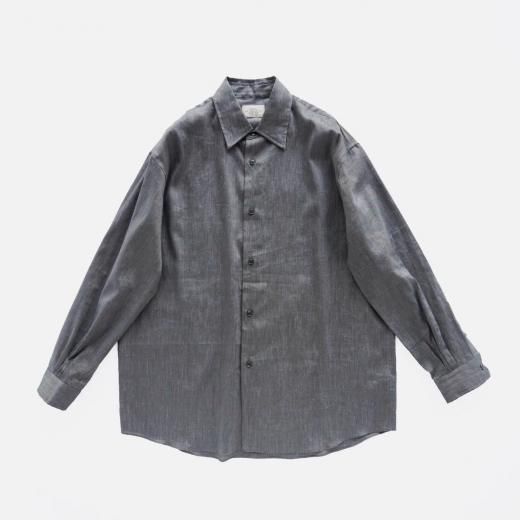 <img class='new_mark_img1' src='https://img.shop-pro.jp/img/new/icons1.gif' style='border:none;display:inline;margin:0px;padding:0px;width:auto;' />LINEN COTTON OVERSIZED SHIRT
