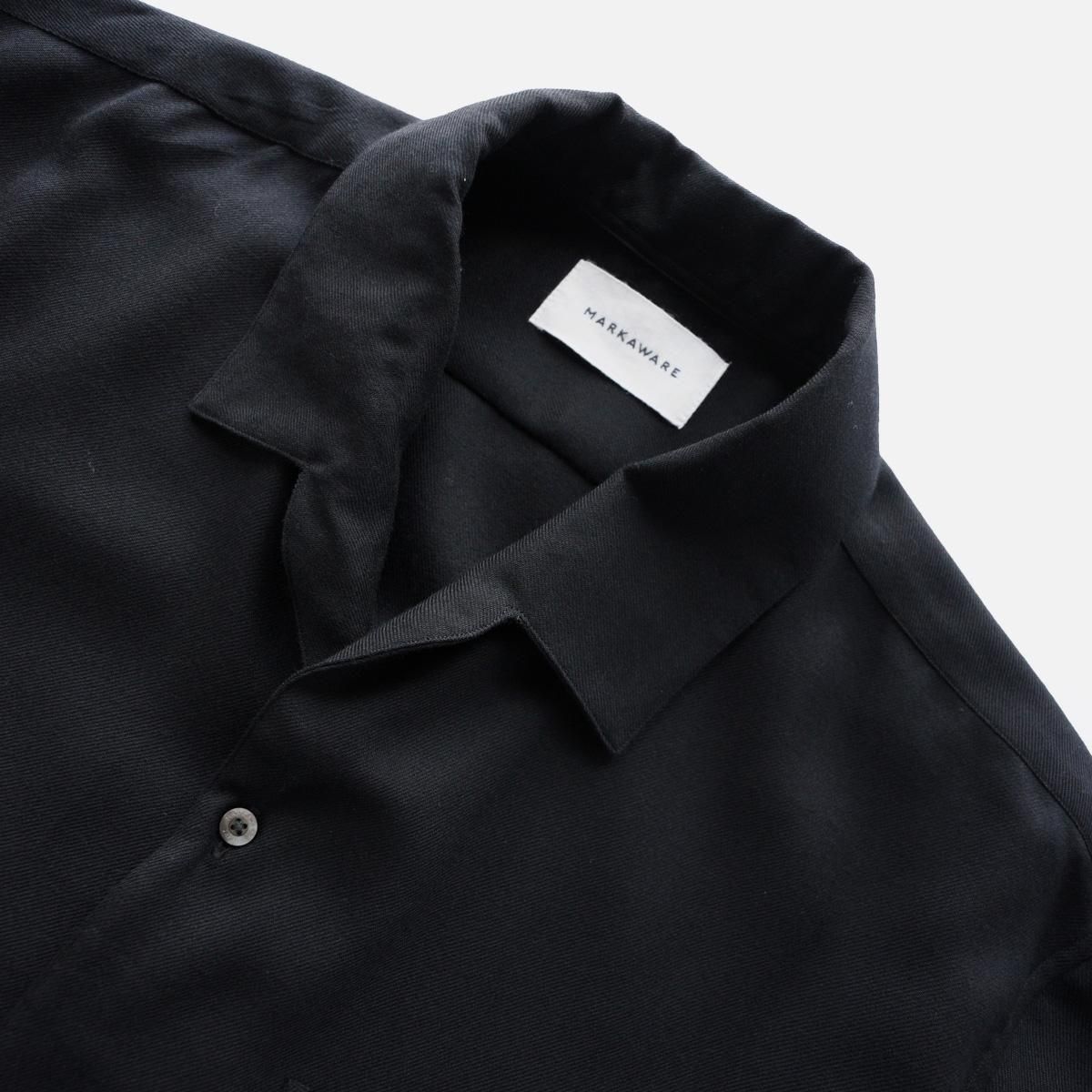 2/80 ORGANIC WOOL VIYELLA ITALIAN OPEN COLLAR SHIRT - 香川県高松市