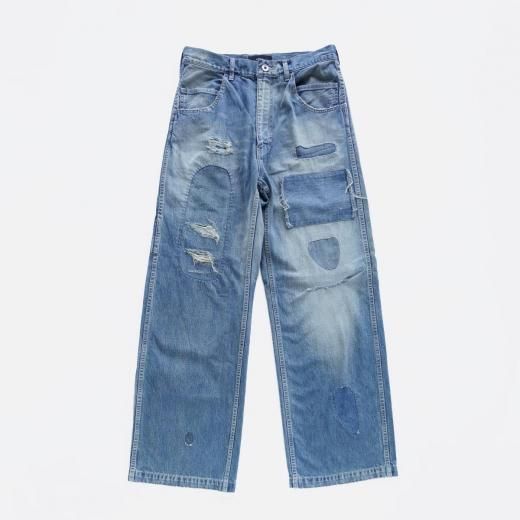 <img class='new_mark_img1' src='https://img.shop-pro.jp/img/new/icons1.gif' style='border:none;display:inline;margin:0px;padding:0px;width:auto;' />SCAR TISSUE PAINTER JEANS